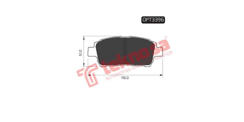 Brake Pad Toyota Mr2 01 ( Front ) (SET LH & RH Wheel)