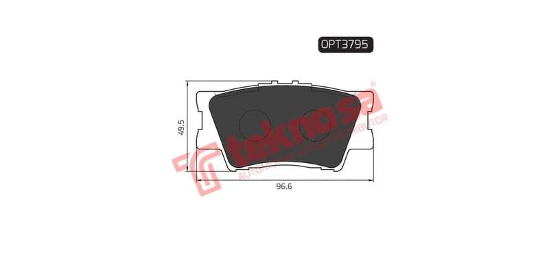 Brake Pad Toyota Rav 4 03 ( R ) (SET LH & RH Wheel)