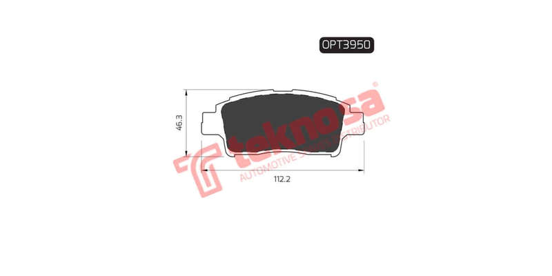 Brake Pad Toyota Vitz 99 ( Front ) (SET LH & RH Wheel)