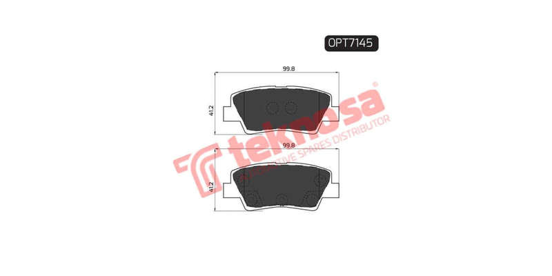 Brake Pad Toyota Yaris 06 ( R ) (SET LH & RH Wheel)