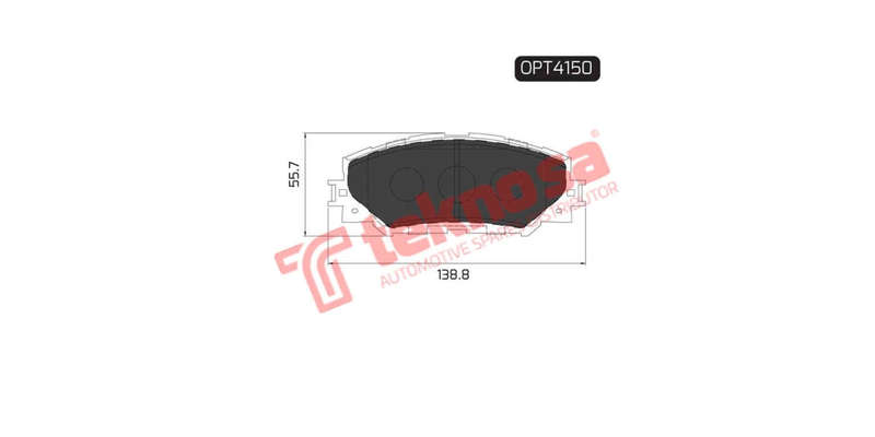 Brake Pad Toyota Yaris 10 (F) (SET LH & RH Wheel)