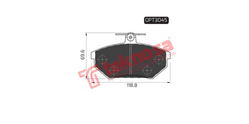 Brake Pad Volkswagen Golf 2.0I Gti 92 00 ( Front ) (SET LH & RH Wheel)