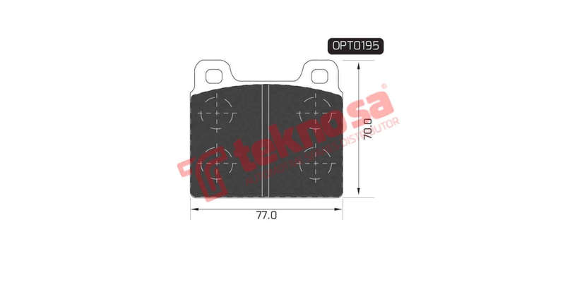 Brake Pad Volkswagen Kombi [T2] 75 80 ( Front ) (SET LH & RH Wheel)