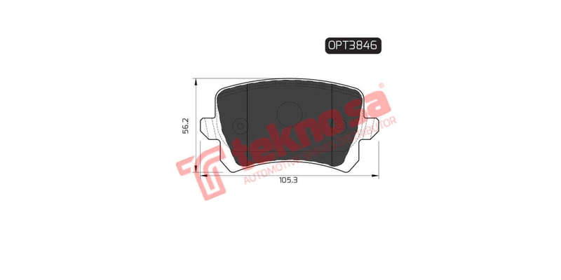 Brake Pad Volkswagen Tiguan 07 ( R ) (SET LH & RH Wheel)