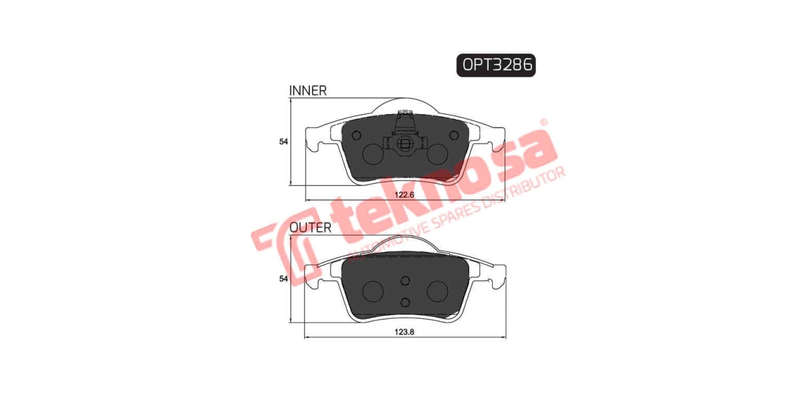 Brake Pad Volvo V40 98 ( R ) (SET LH & RH Wheel)