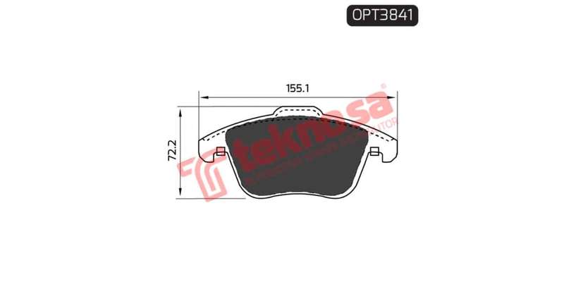 Brake Pad Vw Tiguan 17 ( Front ) (SET LH & RH Wheel)