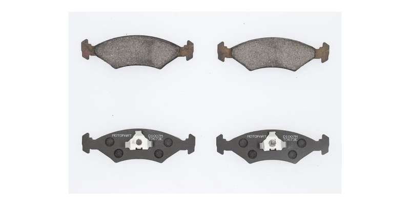 Brake Pads Daewoo Cielo Lanos Ford Fiesta Opel Astra CoRear Solida Kadette (SET)  (D1007M)