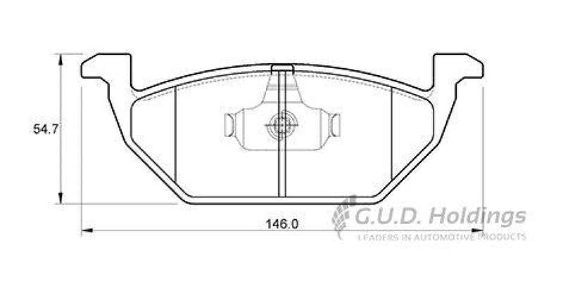 Brake Pads Front Audi A 1 (11 ) A3 (99 ) Seat Ibiza (07 ) Vw New Beetle (99 ) Crosspolo (10 ) Gol...
