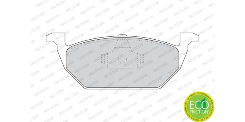 Brake Pads Front Audi A1 (15 ) Seat Ibiza (07 ) Vw Crosspolo (14 ) Golf 4 Jetta 4 (99 ) Polo (14 ...