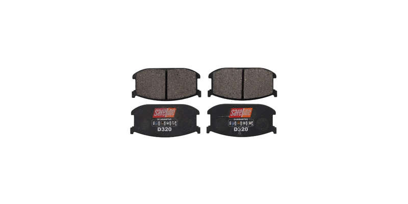 Brake Pads Front Audi A1 A3 8P (SAFELINE D320S) (SET LH & RH Wheel)
