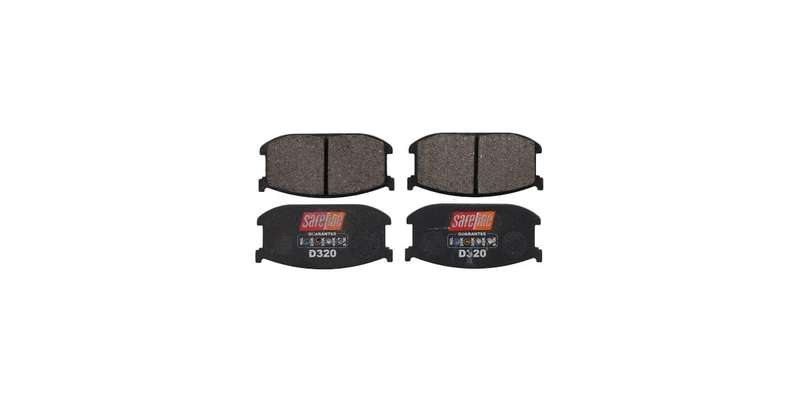 Brake Pads Front Audi A1 A3 8P (SAFELINE D320S) (SET LH & RH Wheel)