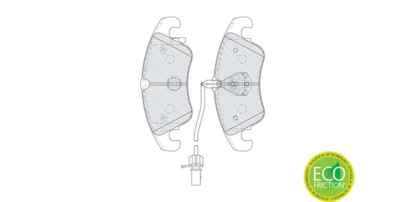 Brake Pads Front Audi A4 (08 16) A5,A6 (08 18) A7 (11 ) Q5 (09 ) S5 (08 ) (FERODO FDB4044) (SET L...