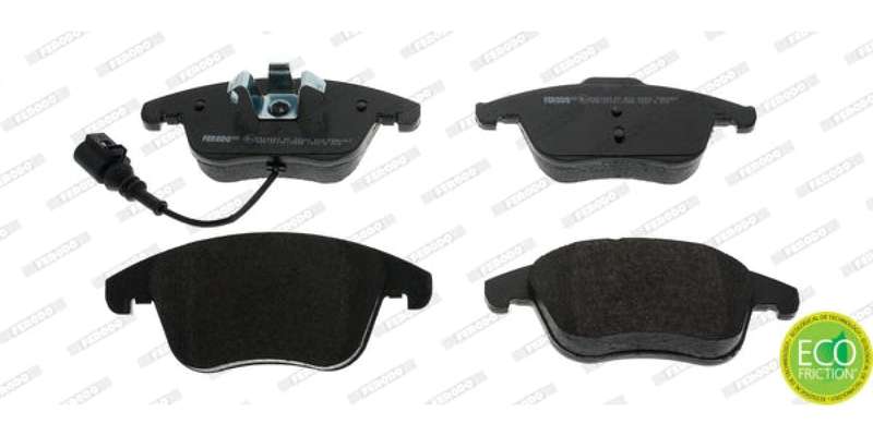 Brake Pads Front Audi Q3 (12 ) Vw Tiguan (08 ) Touran (11 ) (FERODO FDB4057) (SET LH & RH Wheel)