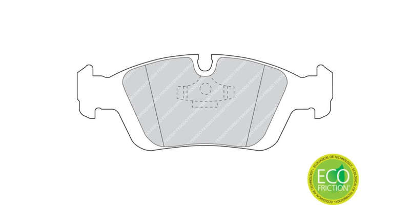 Brake Pads Front Bmw 3 Series [E36][E46] (91 05) Z4 [E85] (03 08) (FERODO FDB725) (SET LH & RH Wh...