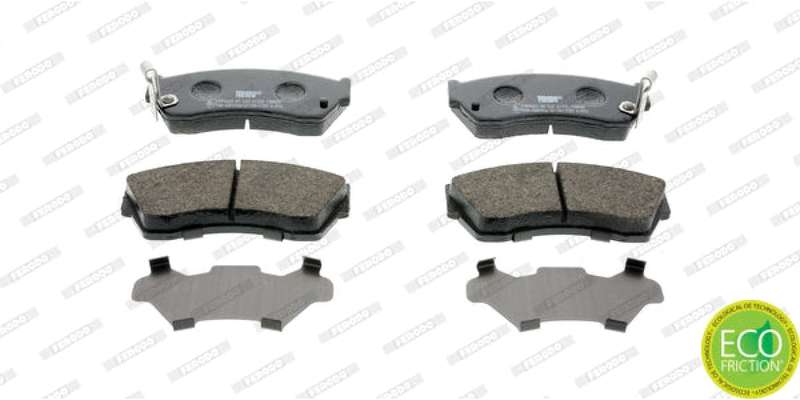 Brake Pads Front Chana Bennie (08 12) Tata Indica (05 15) Indigo (06 ) (FERODO FDB588) (SET LH & ...