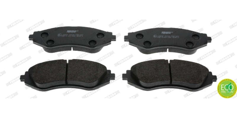 Brake Pads Front Chev Aveo (03 17) Optra (03 ) Vivant (03 ) Daewoo Cielo,Espero,Lanos,Nubira (95 ...