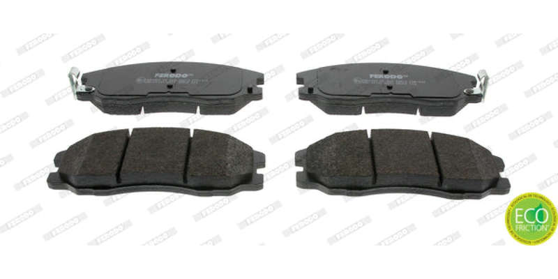 Brake Pads Front Chev Captiva (06 11>) (FERODO FDB1934) (SET LH & RH Wheel)