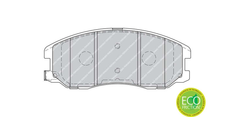 Brake Pads Front Chev Captiva (06 11>) (FERODO FDB1934) (SET LH & RH Wheel)
