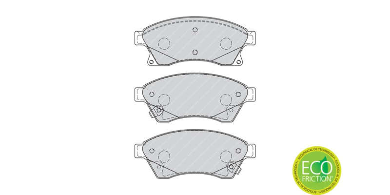 Brake Pads Front Chev Cruze (09 ) Orlando (11 ) Sonic (11 ) Opel Astra Enjoy (10 ) (FERODO FDB426...