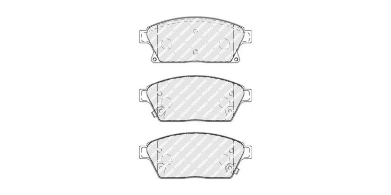 Brake Pads Front Chev Cruze (10 ) Opel Astra (10 ) Mokka (15 ) (FERODO FDB4264) (SET LH & RH Wheel)