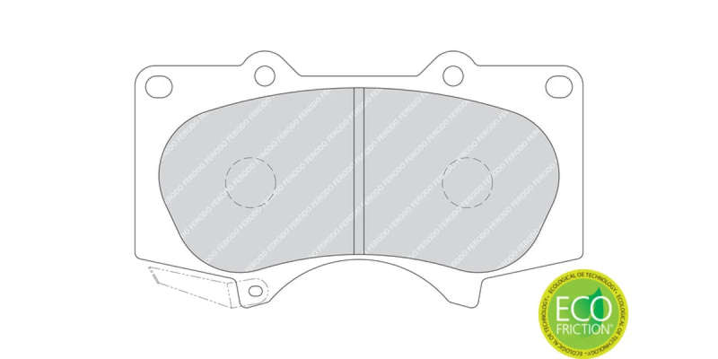 Brake Pads Front Toyota Hilux Prado FJ Cruiser Fortuner VARIOUS (FDB1698)