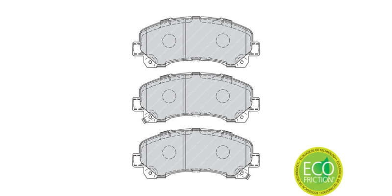 Brake Pads Front Chev Trailbalzer 2.5,2.8D,3.6 (12 ) Isuzu 250 300 360 D Teq (07 ) Mu X (18 ) (FE...
