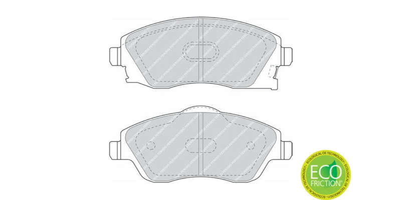 Brake Pads Front Chev Opel CoRear Solida,Utility (01 17) Meriva,Tigra (05 09) Opel Combo (06 ) (F...
