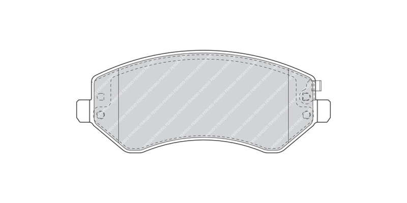 Brake Pads Front Chrysler Grand Voyager,Voyager (98 06) Jeep Cherokee (98 08) (FERODO FDB1576) (S...