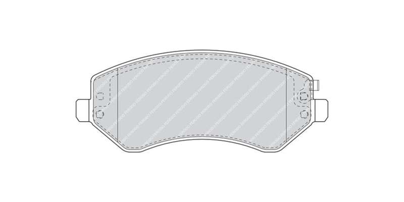 Brake Pads Front Chrysler Grand Voyager,Voyager (98 06) Jeep Cherokee (98 08) (FERODO FDB1576) (S...