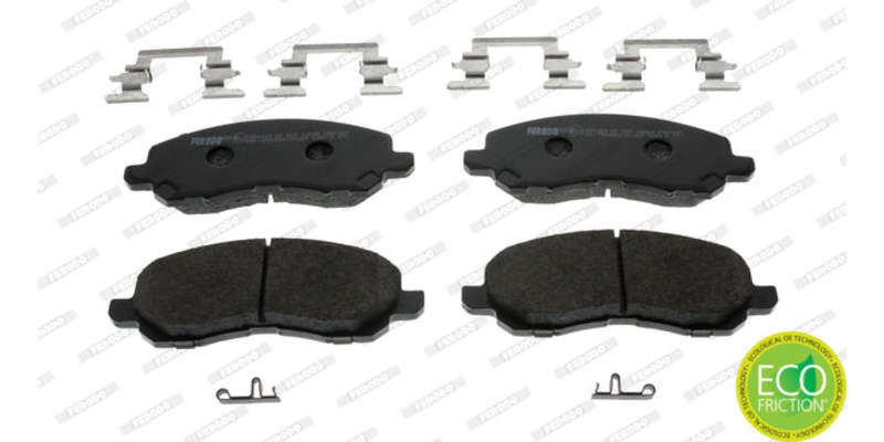Brake Pads Front Chrysler Sebring (07 ) Dodge Caliber (06 ) Jeep Compass,Patriot (07 ) Mitsubishi...