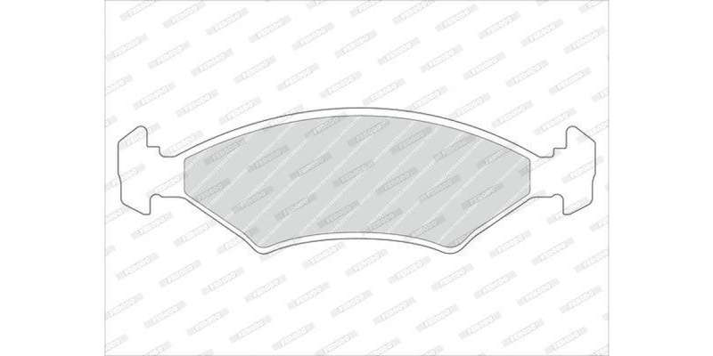 Brake Pads Front Daewoo Cielo (96 ) Lanos (98 04) Ford Fietsa [1] (98 02) Opel Astra (93 00) CoRe...