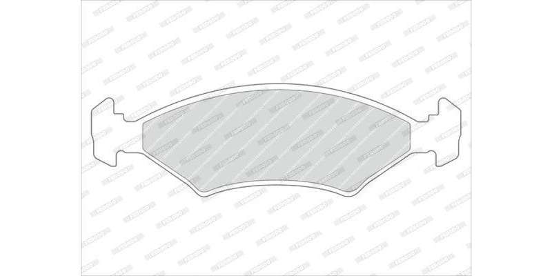 Brake Pads Front Daewoo Cielo (96 ) Lanos (98 04) Ford Fietsa [1] (98 02) Opel Astra (93 00) CoRe...