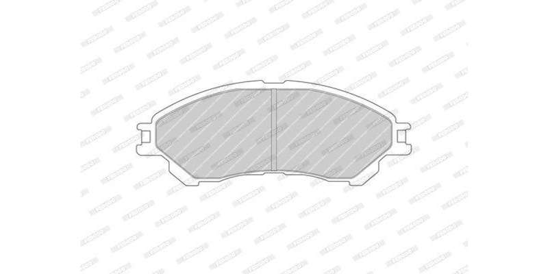 Brake Pads Front Daihatsu Gran Max (09 ) Suzuki Sx4 (08 ) (FERODO FDB4698) (SET LH & RH Wheel)