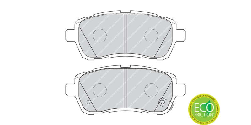 Brake Pads Front Daihatsu Sirion (05 14) Ford Figo (15 ) Mazda 2 (07 ) Suzuki Baleno (17 ) Toyota...