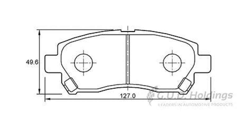 Brake Pads Front Faw Sirius,Toyota Avanza (SAFELINE D3572TS) (SET LH & RH Wheel)