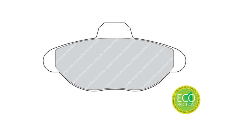 Brake Pads Front Fiat 500 500C (08 ) Panda (05 ) Seincento (01 ) (FERODO FDB749) (SET LH & RH Wheel)