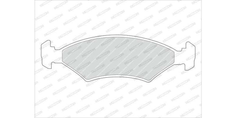 Brake Pads Front Fiat Palio (00 05) Siena (00 05) Ford Fiesta (00 3) Ikon (01 06) Bantam, Mazda 3...