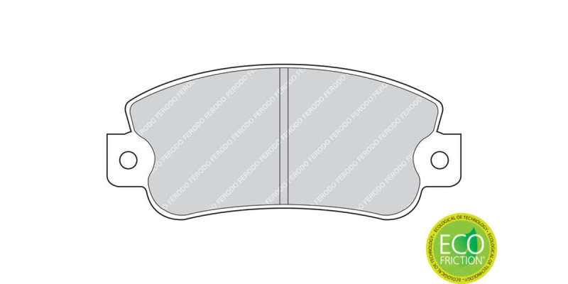 Brake Pads Front Fiat Uno Cento,Fire,Mia,Pacer (96 00) (FERODO FDB351) (SET LH & RH Wheel)