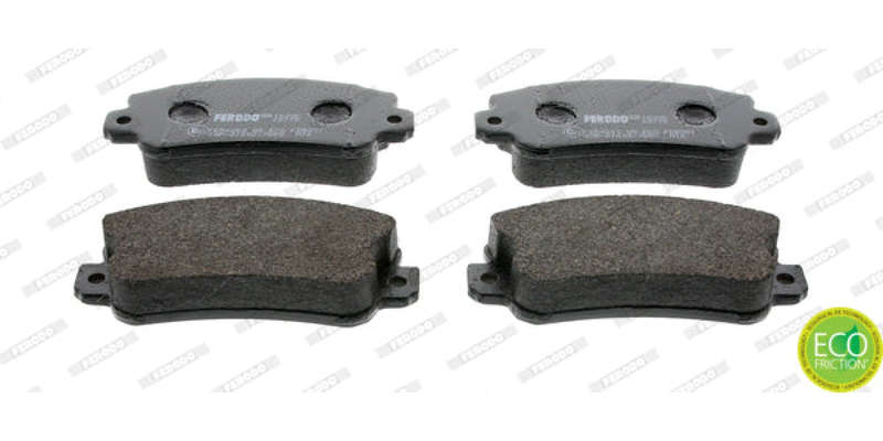 Brake Pads Front Fiat Uno Cento,Fire,Mia,Pacer (96 00) (FERODO FDB351) (SET LH & RH Wheel)