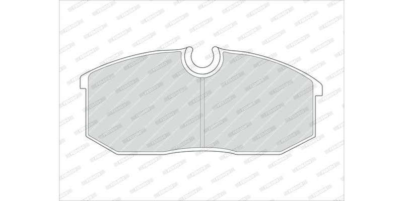 Brake Pads Front Ford Courier (86 00) Mazda B Series (86 07) (FERODO FDB580) (SET LH & RH Wheel)