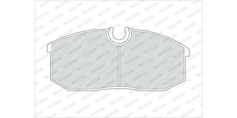 Brake Pads Front Ford Courier (86 00) Mazda B Series (86 07) (FERODO FDB580) (SET LH & RH Wheel)