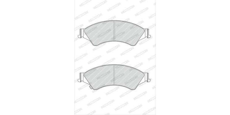 Brake Pads Front Ford Everest (15 ) Ranger (12 )Mazda Bt 50 (12 ) (FERODO FDB4475) (SET LH & RH W...