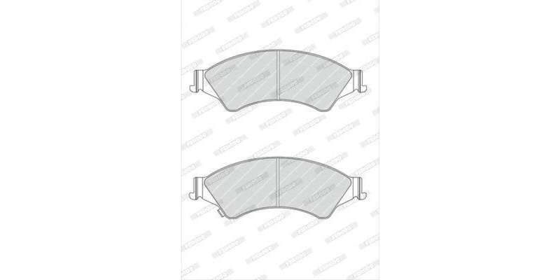 Brake Pads Front Ford Everest (15 ) Ranger (12 )Mazda Bt 50 (12 ) (FERODO FDB4475) (SET LH & RH W...