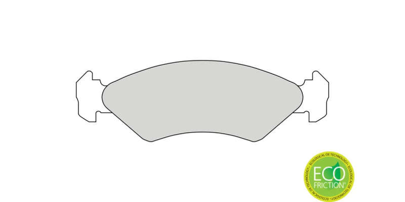 Brake Pads Front Ford Fiesta [1] (97 02) Mazda Soho (97 00) (FERODO FDB589) (SET LH & RH Wheel)
