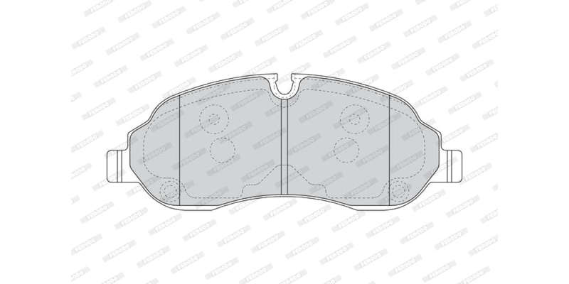 Brake Pads Front Ford Tourneo (13 ) Transit (12 ) (FERODO Front VentedR4661) (SET LH & RH Wheel)