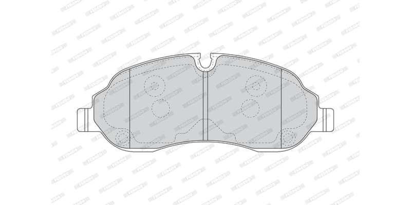Brake Pads Front Ford Tourneo (13 ) Transit (12 ) (FERODO Front VentedR4661) (SET LH & RH Wheel)