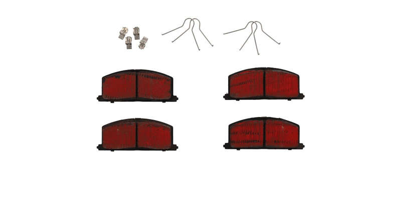 Brake Pads Front Geely Ck1 (07 09) Toyota Conquest,Corolla (86 02) (SAFELINE D964S) (SET LH & RH ...
