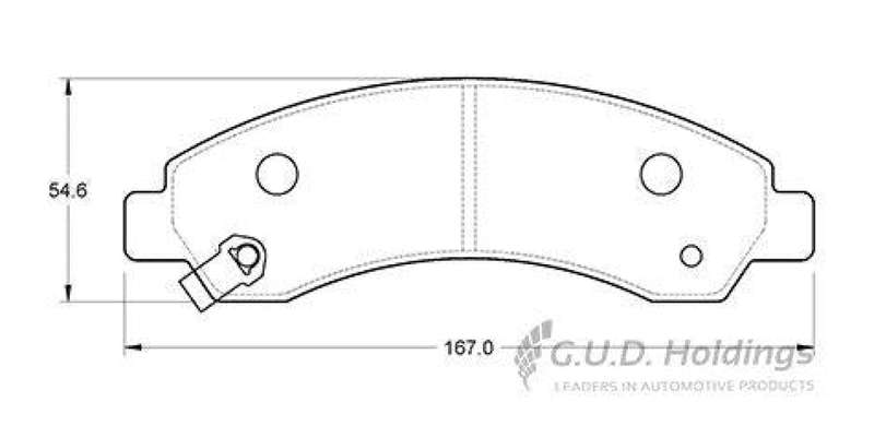 Brake Pads Front Gwm C10,C20,H5,Hover,M4,Steed (SAFELINE D3872S) (SET LH & RH Wheel)