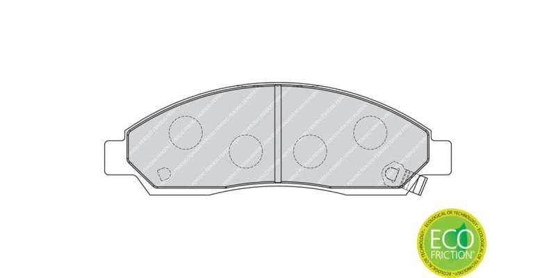 Brake Pads Front Gwm H5 (11 16) Steed (07 11) Isuzu Kb [P190] D Teq (04 13) (FERODO FDB1816) (SET...
