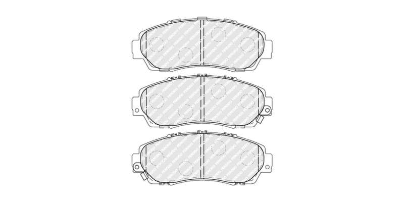 Brake Pads Front Gwm H6 (13 ) Honda Cr V (06 ) (FERODO FDB4161) (SET LH & RH Wheel)